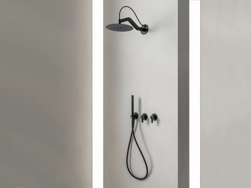 SWING 596235 - Shower mixer with overhead shower by QD Magistro Lab - view 3
